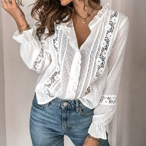 Blusa Feminina Renda Tati